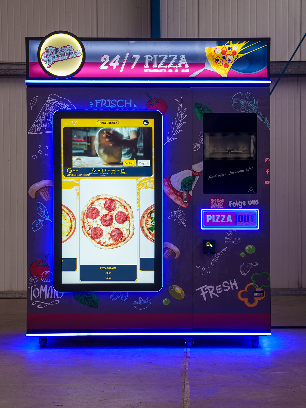 Pizzabuddies Automat